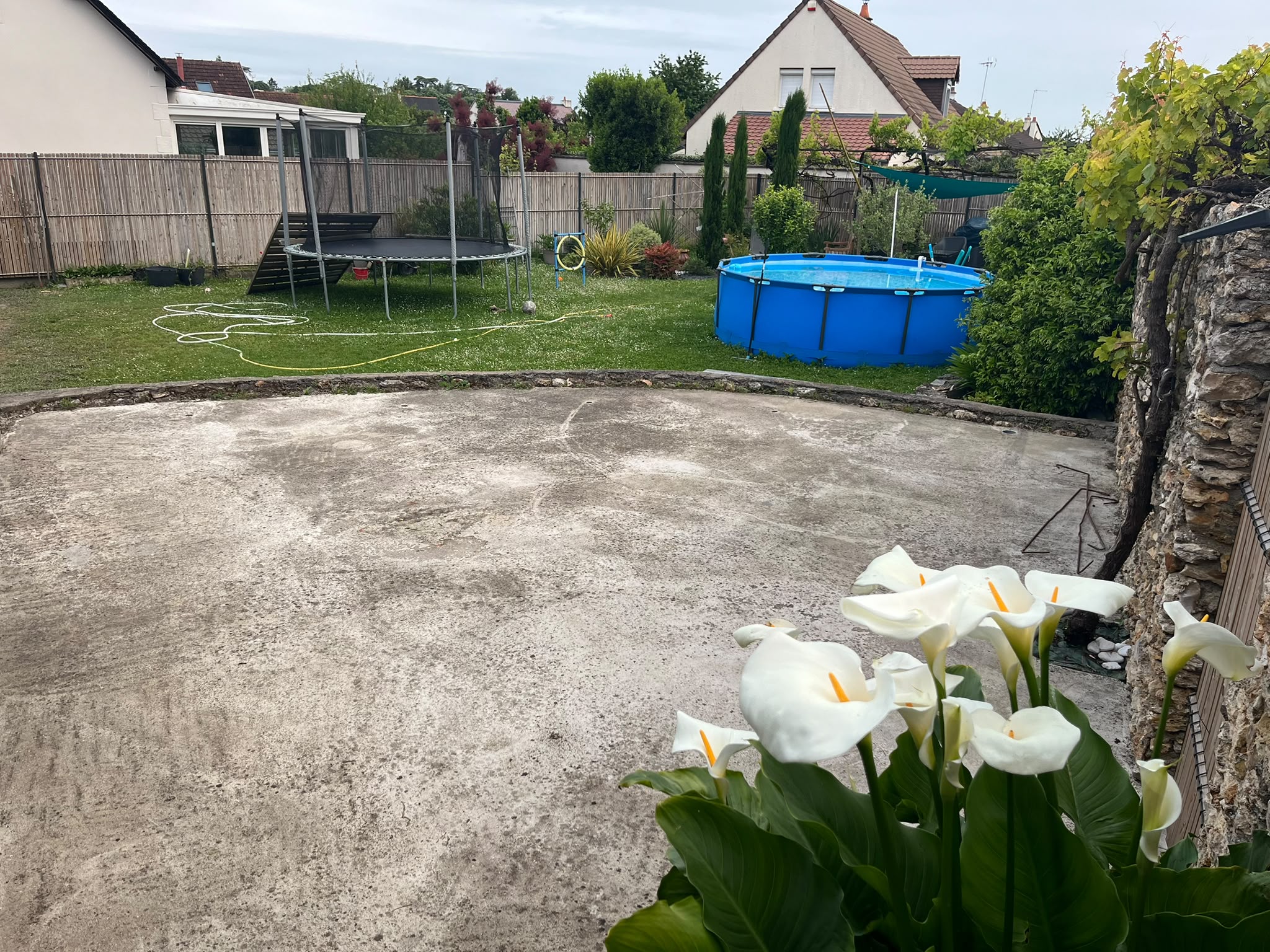 Aménagement extérieur réalisé par SAMMaçonnerie